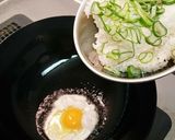 キムチザーサイ炒飯作り方1写真