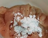 ササミとピーマンのマヨカレー炒め作り方1写真