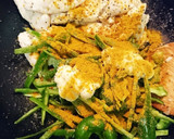 ササミとピーマンのマヨカレー炒め作り方4写真