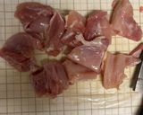 簡単　鶏むね肉の和風きのこあんかけ作り方1写真