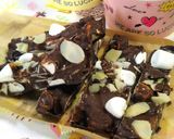 バレンタイン＊マシュマロの贅沢チョコバー作り方13写真