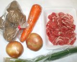 牛肉じゃが♪簡単作り方1写真