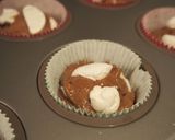 バレンタイン♥マシュマロ入りチョコケーキ作り方6写真
