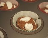 バレンタイン♥マシュマロ入りチョコケーキ作り方6写真