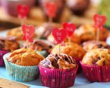 バレンタイン♥マシュマロ入りチョコケーキ作り方8写真