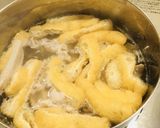 水菜とアゲのスープ作り方1写真