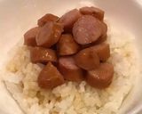 レンジで簡単2分、ベーコン焼肉丼！作り方6写真