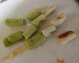 白ネギと豚肉の簡単炒め物。作り方4写真