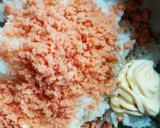 細巻き寿司♪鯖・鮭フレーク＆マヨネーズ作り方5写真