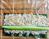 細巻き寿司♪鯖・鮭フレーク＆マヨネーズ作り方7写真