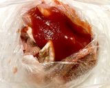 超ー簡単チキケチャチーズ焼き作り方2写真
