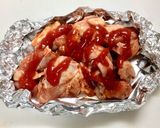 超ー簡単チキケチャチーズ焼き作り方3写真