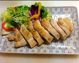 簡単 鳥胸肉の酒蒸し作り方6写真