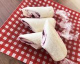 ふんわり食パンで♪ラップロールパン作り方3写真