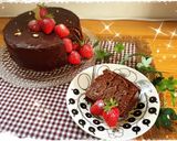 ♥バレンタイン♥生チョコシフォンケーキ♥作り方6写真