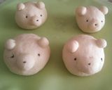 くまぱん♡くまバーガー♡くまサンド♡作り方1写真