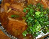 麻辣五花肉麺線作り方10写真