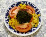サラダにちょこっとワカメ(*^^)v作り方15写真