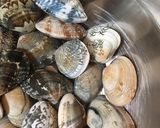 あさりのスープパスタ作り方1写真