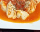 レンジだけ☆胸肉柔らか~いトマト煮作り方5写真