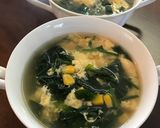 ほうれん草のかき玉スープ作り方5写真