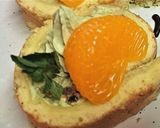 ＨＭで【お誕生日★小倉抹茶ロールケーキ】作り方24写真