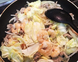 豚肉とエビの野菜炒め作り方7写真