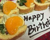 ＨＭで【お誕生日★小倉抹茶ロールケーキ】作り方25写真