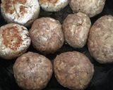シチューオンライスで煮込みハンバーグ作り方1写真