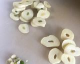 にんにく風味 レンコンのきんぴら作り方2写真