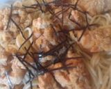 鶏の素揚げと、醤油わさびのぺペロンチーノ作り方4写真