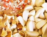 カブと厚揚げ✤麺つゆガーリックそぼろ煮作り方7写真