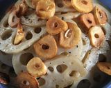 にんにく風味 レンコンのきんぴら作り方6写真