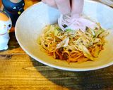 「ネギ焼きそば」作り方6写真