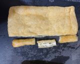 簡単!(基本の)油揚げハムチーズ焼き作り方1写真