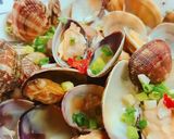 簡単 あさり のにんにく香る酒蒸し作り方6写真