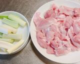 ねぎと鶏肉の鍬焼き風 焼き鳥作り方1写真