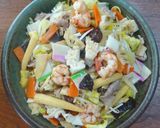 おいしい長崎風太麺皿うどん作り方7写真