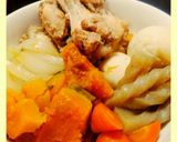 かぼちゃと手羽元のポン酢煮込み作り方7写真
