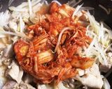 超楽々 鶏キムチ炒め 作ります作り方4写真
