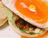 サムライ特製エッグ豆腐バーグマフィン❤作り方4写真