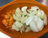 鶏手羽元でトマトスープ作り方1写真