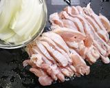 簡単！鶏丼作り方1写真