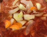 鶏手羽元でトマトスープ作り方4写真