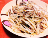もやしとひき肉甘辛炒め作り方4写真