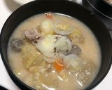 酒粕少なめ 家族みんなが食べやすい粕汁作り方7写真