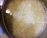 卵お粥生姜と一緒に♪作り方1写真