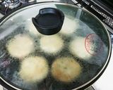ふっくら❗鶏ひき肉とニラのつくね焼き作り方5写真