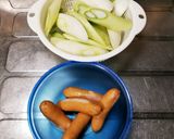 白菜と豆腐とウィンナーのチキンコンソメ煮作り方4写真