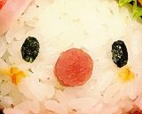 ゆきだるま の キャラ弁♡作り方2写真